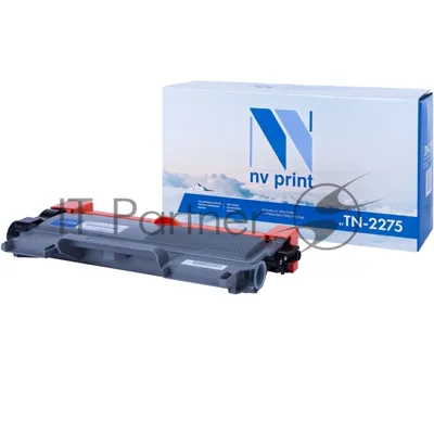 Картридж NVPrint совместимый Brother TN-2275T для HL-2240R/2240DR/2250DNR/DCP-7060DR/7065DNR/7070DWR/MFC-7360NR/7860DWR/FAX-2845R/FAX-2940R (2600k)