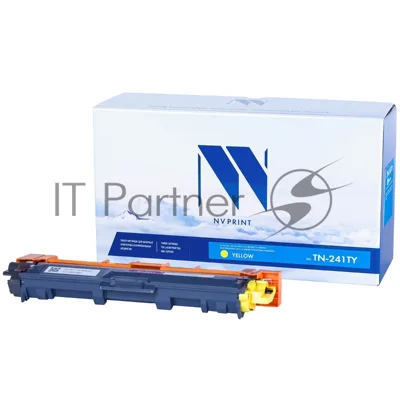 Картридж NVPrint совместимый Brother TN-241T Yellow для HL-3140CW/3150CDW/3170CDW/DCP-9020CDW/MFC-9140CDN/9330CDW/9340CDW (1400k)
