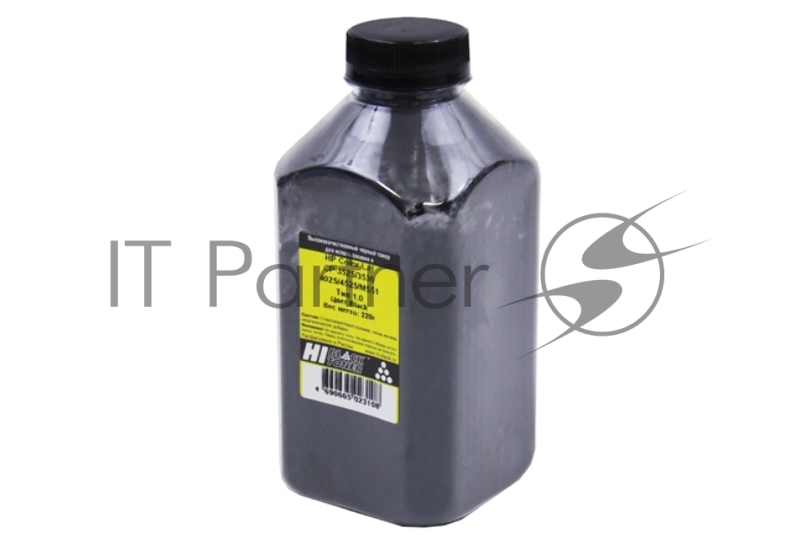 Тонер Hi-Black для HP CLJ CP3525/3530/4025/4525/M551, Тип 1.0, Bk, 220 г, банка