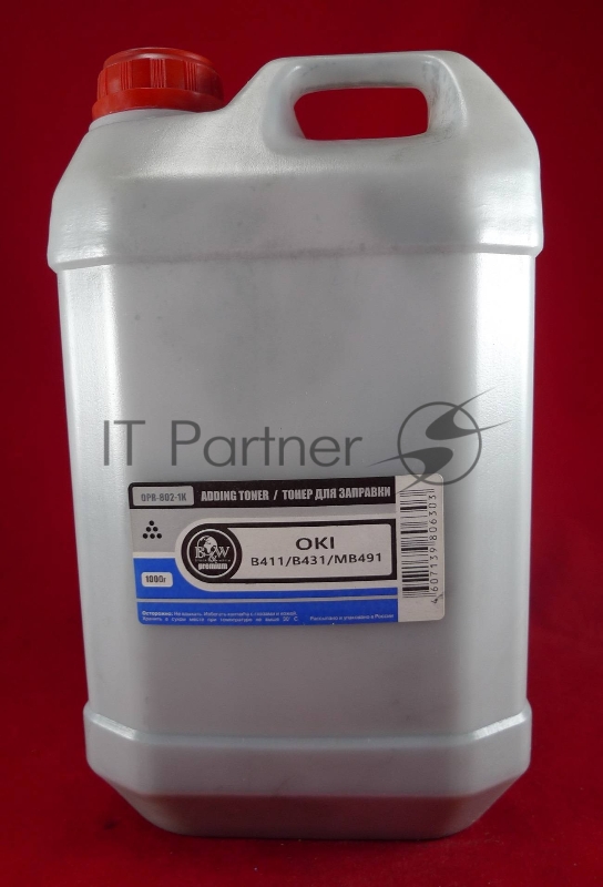 Тонер OKI B411/B431/MB491 Black
