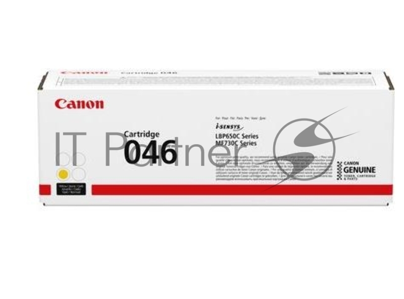 Картридж лазерный Canon 046Y желтый для i-SENSYS MF732/734/735, LBP653/654 2300 страниц
