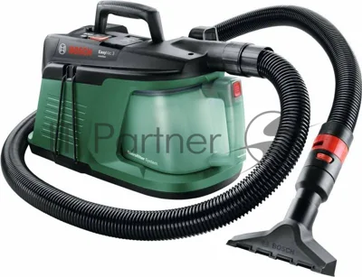 Строительный пылесос Bosch EasyVac3 зеленый, 170/700 Вт, уборка сухая, пылесборник контейнер, 2 л