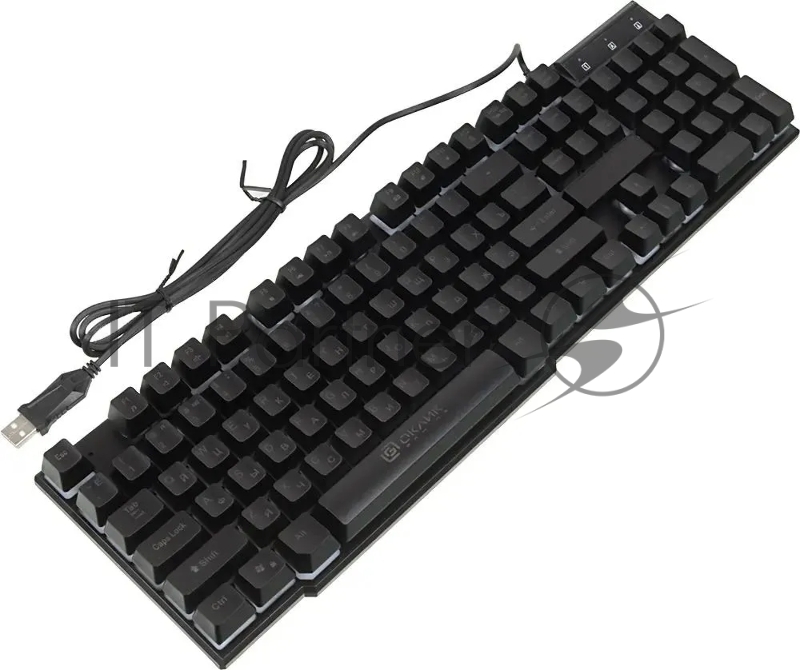 Клавиатура проводная Oklick 780G SLAYER, USB, черный