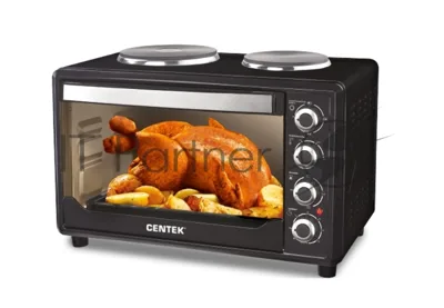 Мини-печь Centek CT-1530-36 PLATE черный