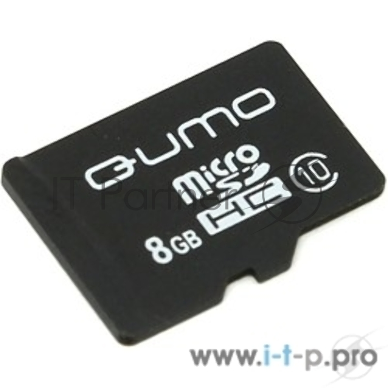 Флеш карта Micro SecureDigital 8Gb QUMO QM8GMICSDHC10NA MicroSDHC Class 10