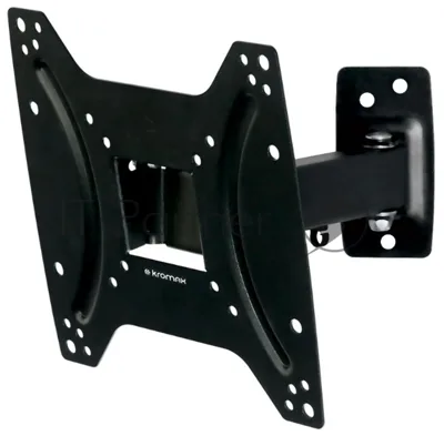 Кронштейн Kromax OPTIMA-203 черный, 15"-42", max 25 кг, настенный, VESA 200x200 мм