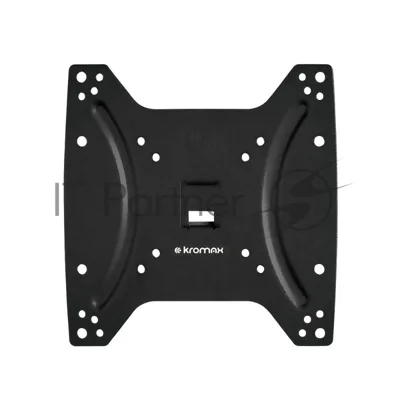 Крепеж Kromax OPTIMA-200 черный Кронштейн для LED/LCD телевизоров 15"-42", max 25 кг, настенный, 0 ст свободы, 23.5 мм, max VESA 200x200 мм