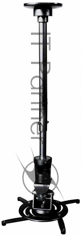 Кронштейн для проектора Cactus CS-VM-PR01L-BK черный макс.10кг настенный и потолочный поворот и наклон