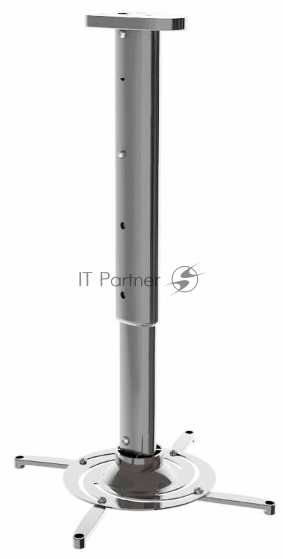 Кронштейн для проектора Cactus CS-VM-PR05L-AL серебристый макс.10кг настенный и потолочный поворот и наклон