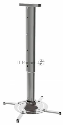 Кронштейн для проектора Cactus CS-VM-PR05L-AL серебристый макс.10кг настенный и потолочный поворот и наклон