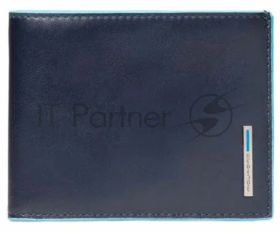 Кошелек мужской Piquadro Blue Square PU1241B2R/BLU2 синий натур.кожа