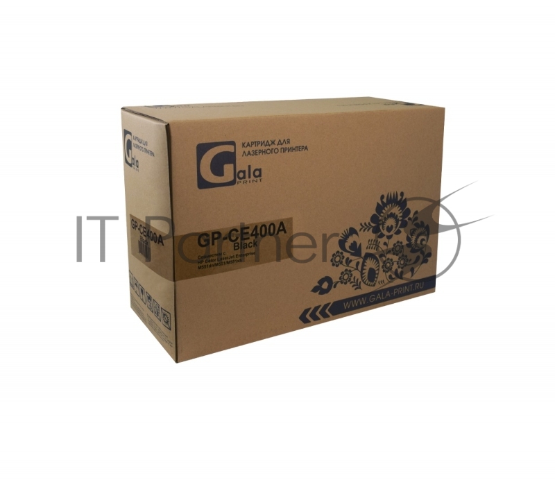 Картридж лазерный GalaPrint GP-CE400A черный (5500 стр) для HP Color LaserJet Enterprise M551dn/M551n/M551xh