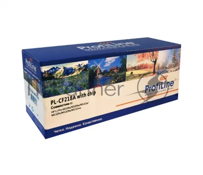 Картридж лазерный ProfiLine PL-CF218A (№18A) для принтеров HP LJ Pro M104a/M104w/M132a/M132fn/M132fw/M132nw 1400 копий (с чипом)