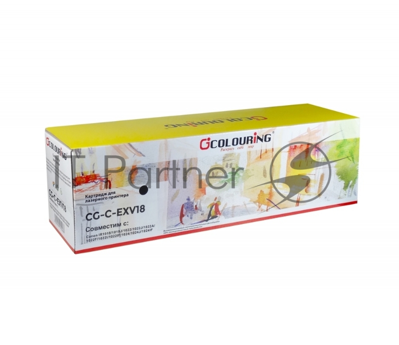 Картридж лазерный Colouring CG-C-EXV18 черный (8400 копий) для принтеров Canon IR1020