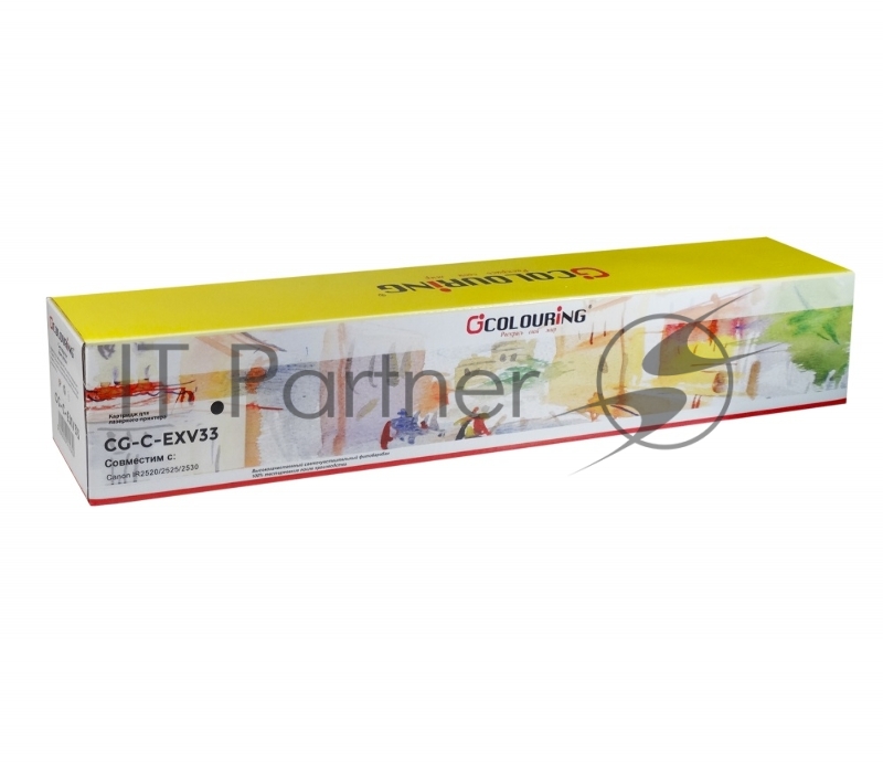 Картридж лазерный Colouring CG-C-EXV33 (2785B002) черный (14300 копий) для принтеров Canon IR2520/2525/2530