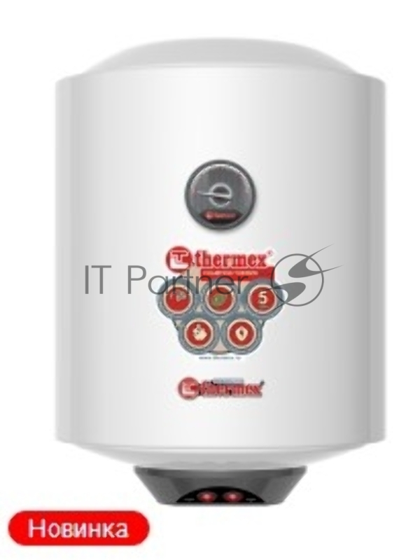 Водонагреватель электрический Thermex THERMO 30 V SLIM белый, накопительный, 30 л, 2 кВт, настенный, вертикальный, узкий корпус