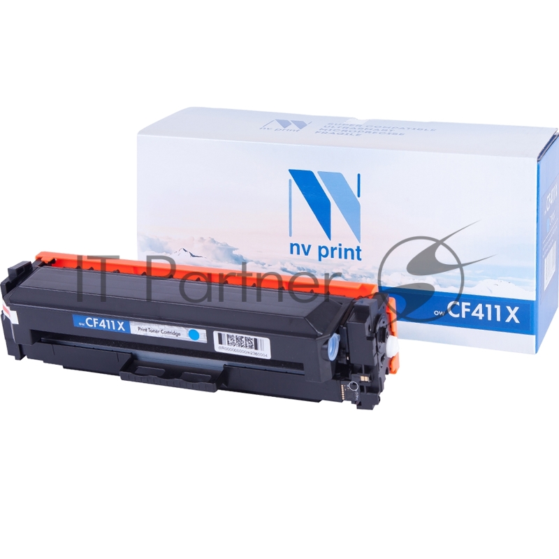 Картридж лазерный NVPrint совместимый для LJ Pro M477fdn/M477fdw/M477fnw/M452dn/M452nwCF411X Cyan (5 000k)