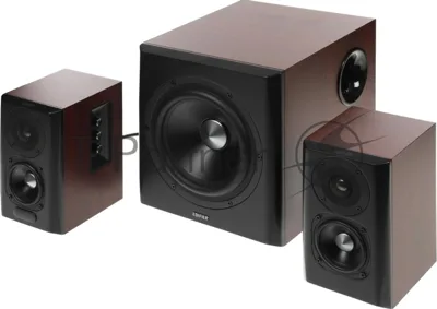 Акустическая система Edifier S350DB Brown 2.1,150W RMS, дерево, Bluetooth aptX