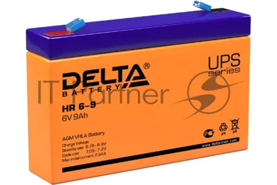 Батарея для ИБП Delta HR 6-9 (634W) (6V, 9Ah)