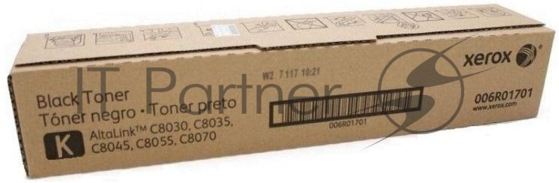 Картридж лазерный Xerox AltaLink C8030/35/45/55/70 черный (26,0K)