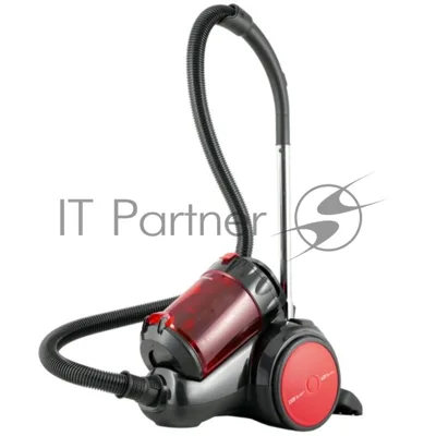 Пылесос Centek CT-2524 черный/красный, 420/2300 Вт, уборка сухая, пылесборник контейнер 2 л