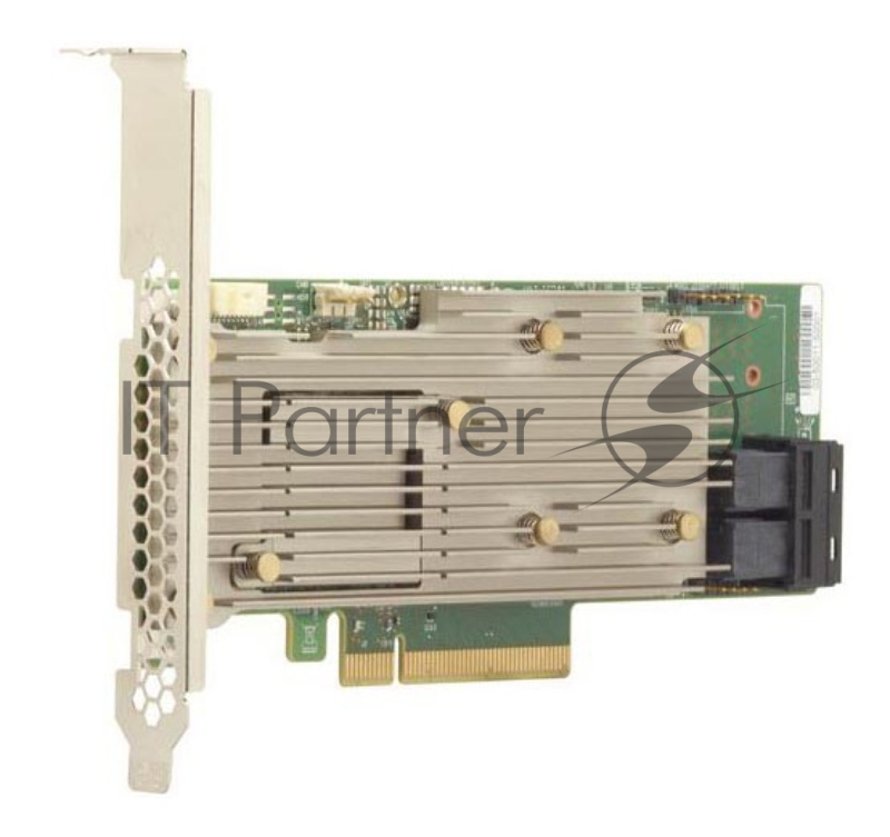 Контроллер MegaRAID 9460-8I SGL (05-50011-02), PCIe 3.1 x8 LP, SAS/SATA/NVMe, RAID 0,1,5,6,10,50,60, 8port(2 * int SFF8643), 2Gb Cache, 3508ROC