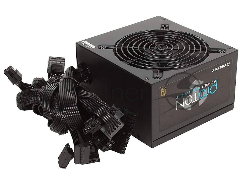 Блок питания Chieftec BDF-750C, 750Вт 80 PLUS Bronze, 140мм, модульный, черный