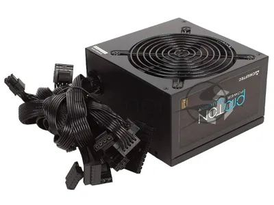 Блок питания Chieftec BDF-750C, 750Вт 80 PLUS Bronze, 140мм, модульный, черный