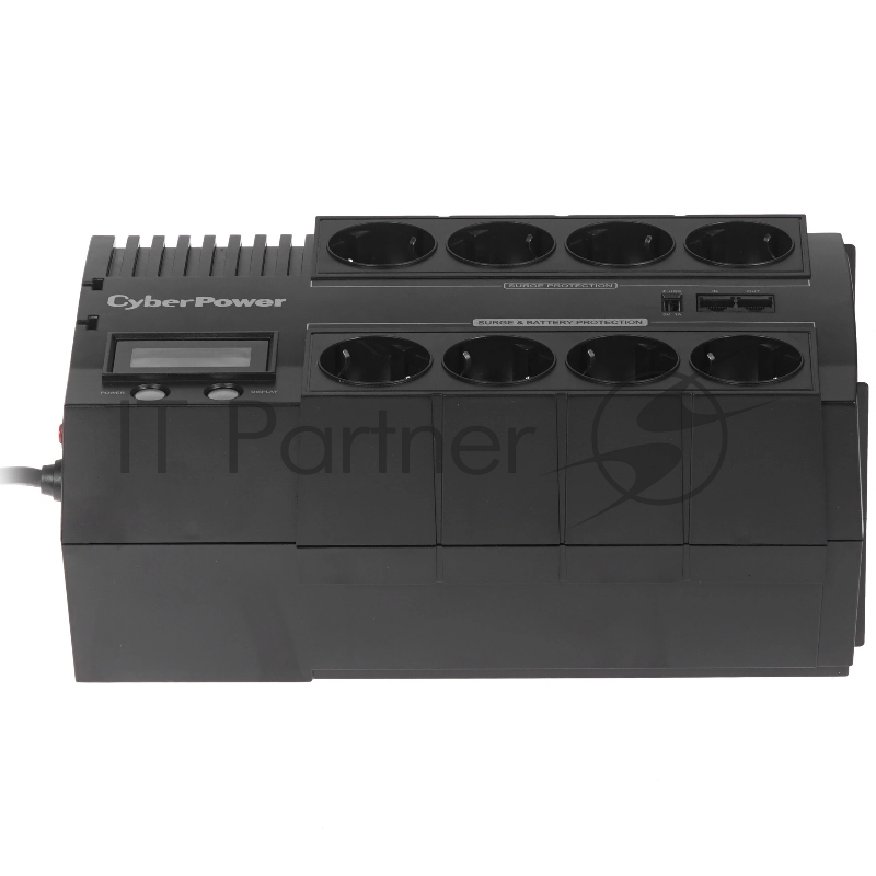 Источник бесперебойного питания CyberPower BR1200ELCD/1200 ВА/720 Вт/8 х CEE 7 (евророзетка)