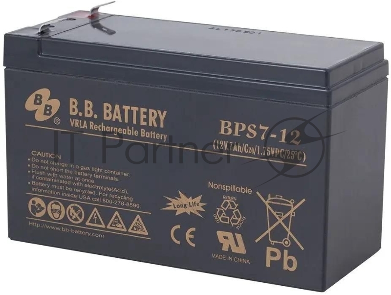 Батарея для ИБП B.B.Battery/BPS 7-12/12V/7Ah