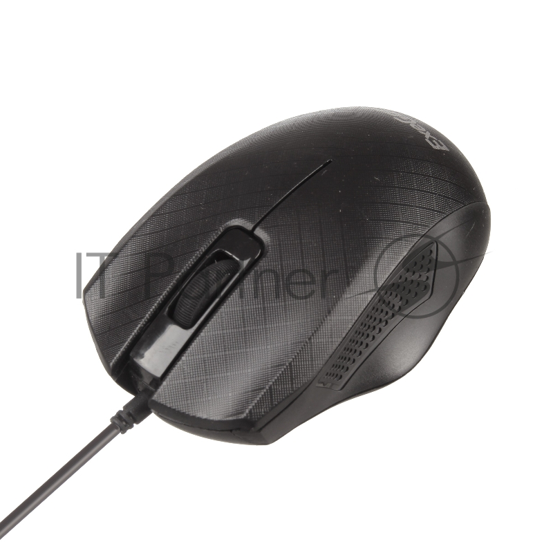 Мышь проводная ExeGate Professional Standard SH-9027 черный, 1000 dpi, USB, кнопки - 3