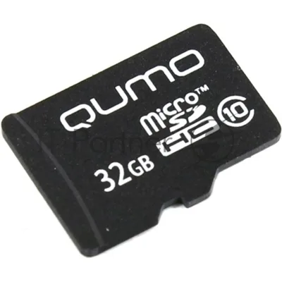 Флеш карта Micro SecureDigital 32Gb QUMO QM32GMICSDHC10NA MicroSDHC Class 10