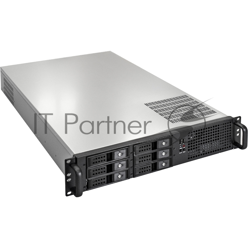 Серверный корпус ExeGate Pro 2U660-HS06 (RM 19", высота 2U, глубина 660, БП 800ADS, 6xHotSwap, USB)