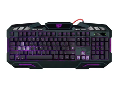 Клавиатура проводная Defender Doom Keeper GK-100DL RU, USB, черный