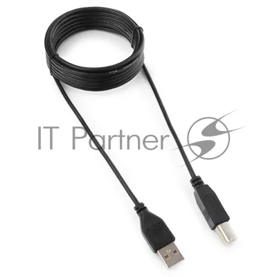 Кабель Гарнизон USB 2.0, AM/BM, 3м, пакет (GCC-USB2-AMBM-3M)