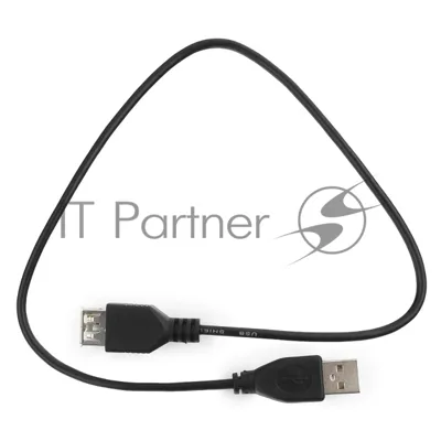 Кабель удлинительГарнизонUSB 2.0, AM/AF, 0.5м, пакет (GCC-USB2-AMAF-0.5M)