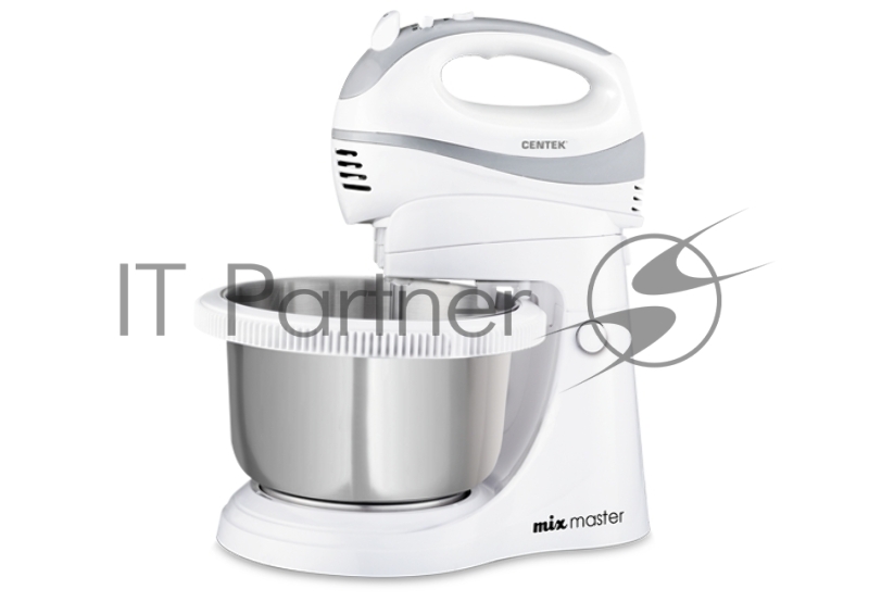 Миксер Centek CT-1107 белый/стальной