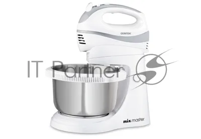 Миксер Centek CT-1107 белый/стальной