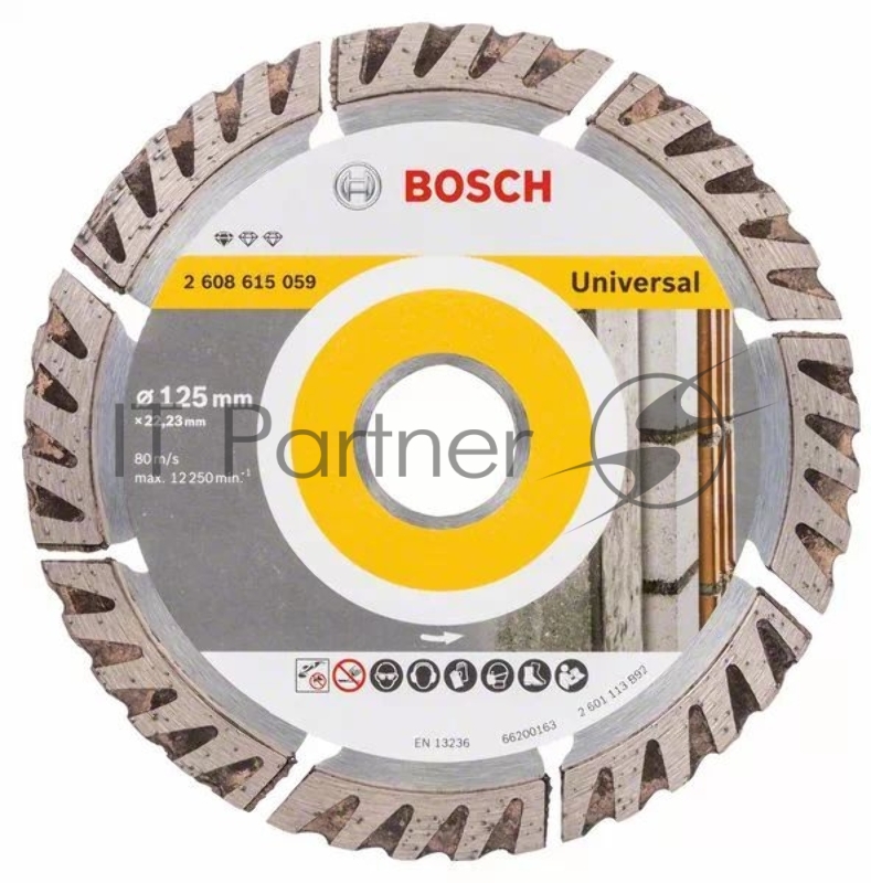 Алмазный диск Bosch 2608615059 Stf Universal 125-22,23