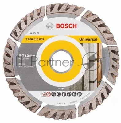 Алмазный диск Bosch 2608615059 Stf Universal 125-22,23