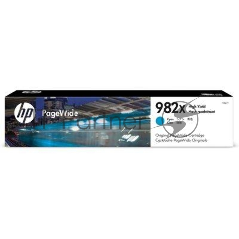 Картридж струйный HP 982A черный PageWide Enterprise Color 765/780/785 T0B27A 20000 стр.