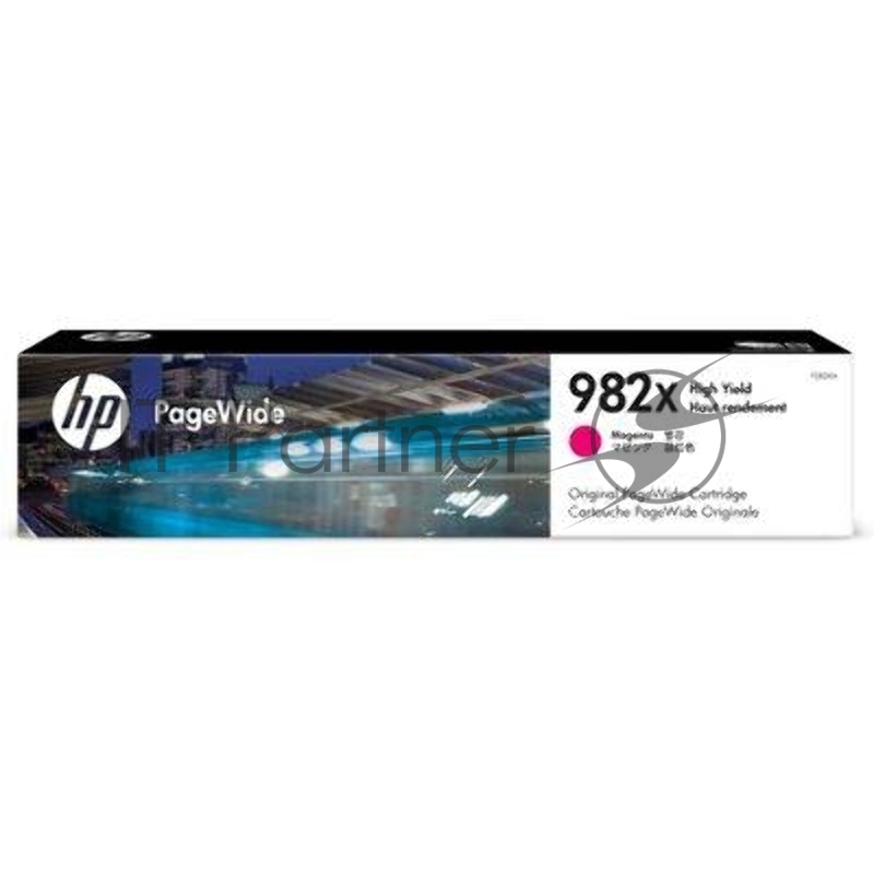 Картридж струйный HP 982X пурпурный PageWide Enterprise Color 765/780/785 T0B28A 16000 стр.