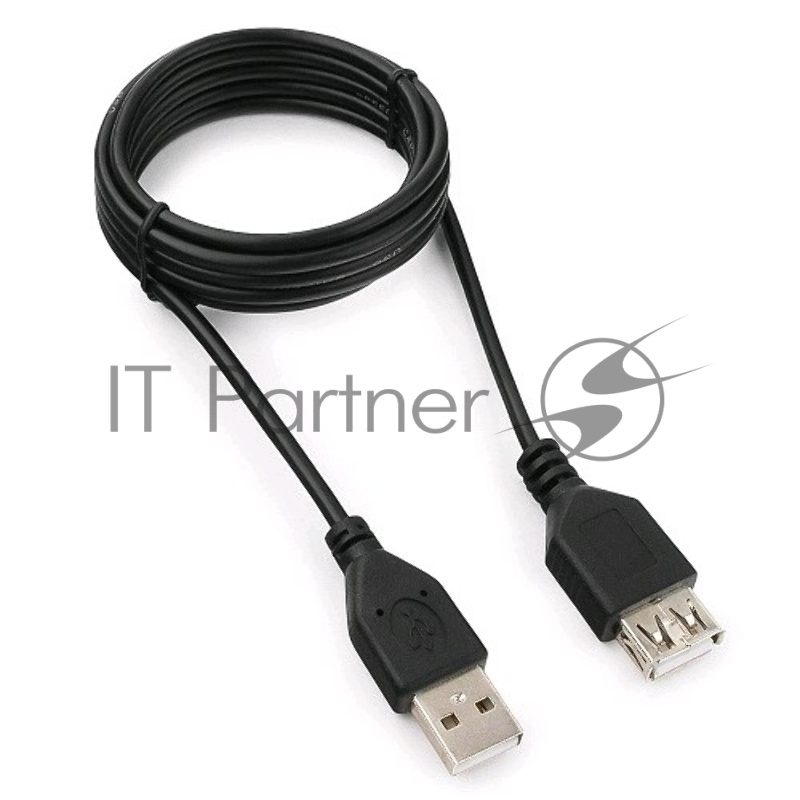 Кабель удлинитель USB 2.0 Гарнизон GCC-USB2-AMAF-1.8M, AM/AF, 1.8м, пакет