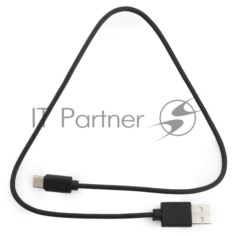 Кабель USB Гарнизон GCC-USB2-AMCM-0.5M, USB2.0 AM/USB3.1 Type-C, 0.5м, пакет