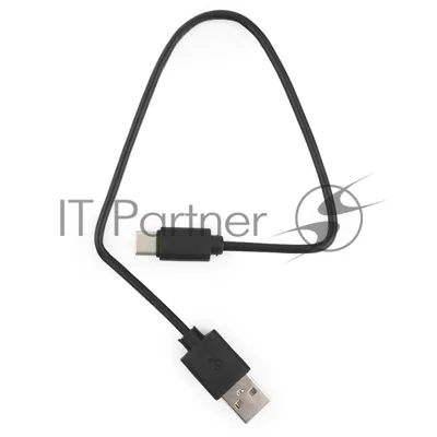 Кабель USB Гарнизон GCC-USB2-AMCM-0.3M, USB2.0 AM/USB3.1 Type-C, 0.3м, пакет
