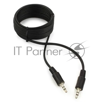 Кабель аудио Cablexpert CCA-404-2M, Jack3.5 - Jack3.5, 2м