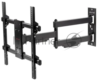 Кронштейн для телевизора Arm Media PARAMOUNT-40 черный 26"-65" макс.50кг настенный поворот и наклон