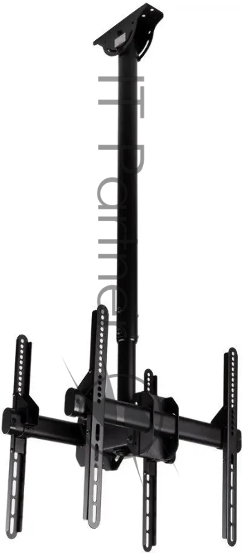 Кронштейн для телевизора Arm Media LCD-1750 черный, 26"-65" макс. 90 кг, потолочный, поворот и наклон