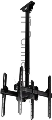 Кронштейн для телевизора Arm Media LCD-1750 черный, 26"-65" макс. 90 кг, потолочный, поворот и наклон