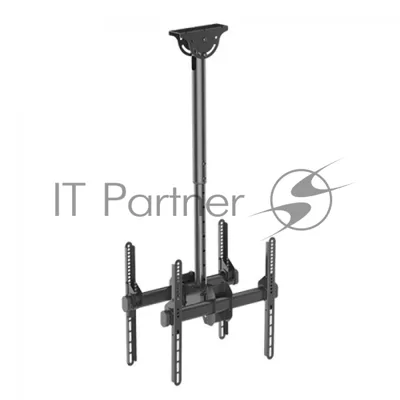Кронштейн для телевизора Arm Media LCD-1850 черный, 26"-65" макс. 90 кг, потолочный, поворот и наклон